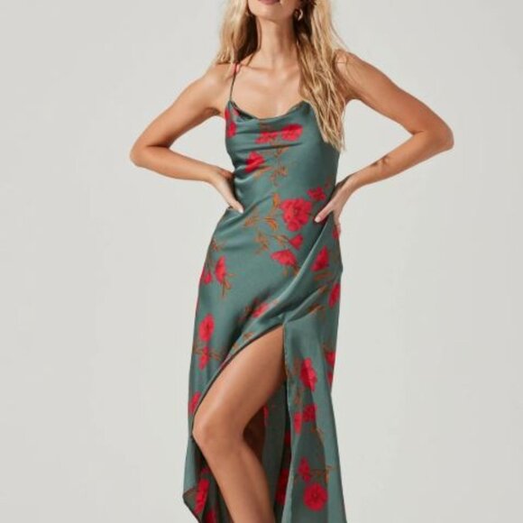 Astr Dresses & Skirts - Gaia Floral Midi Dress